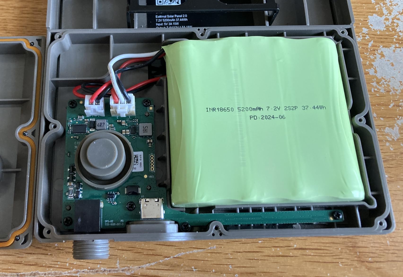 Tactacam Defend Solar Panel, Built-in Battery, Day & Night Power | 5,200mAh built-in battery; weatherproof; integrated mount; also fits REVEAL X, X2.0, X3.0, Pro3.0; 1-yr warranty customer photo 1