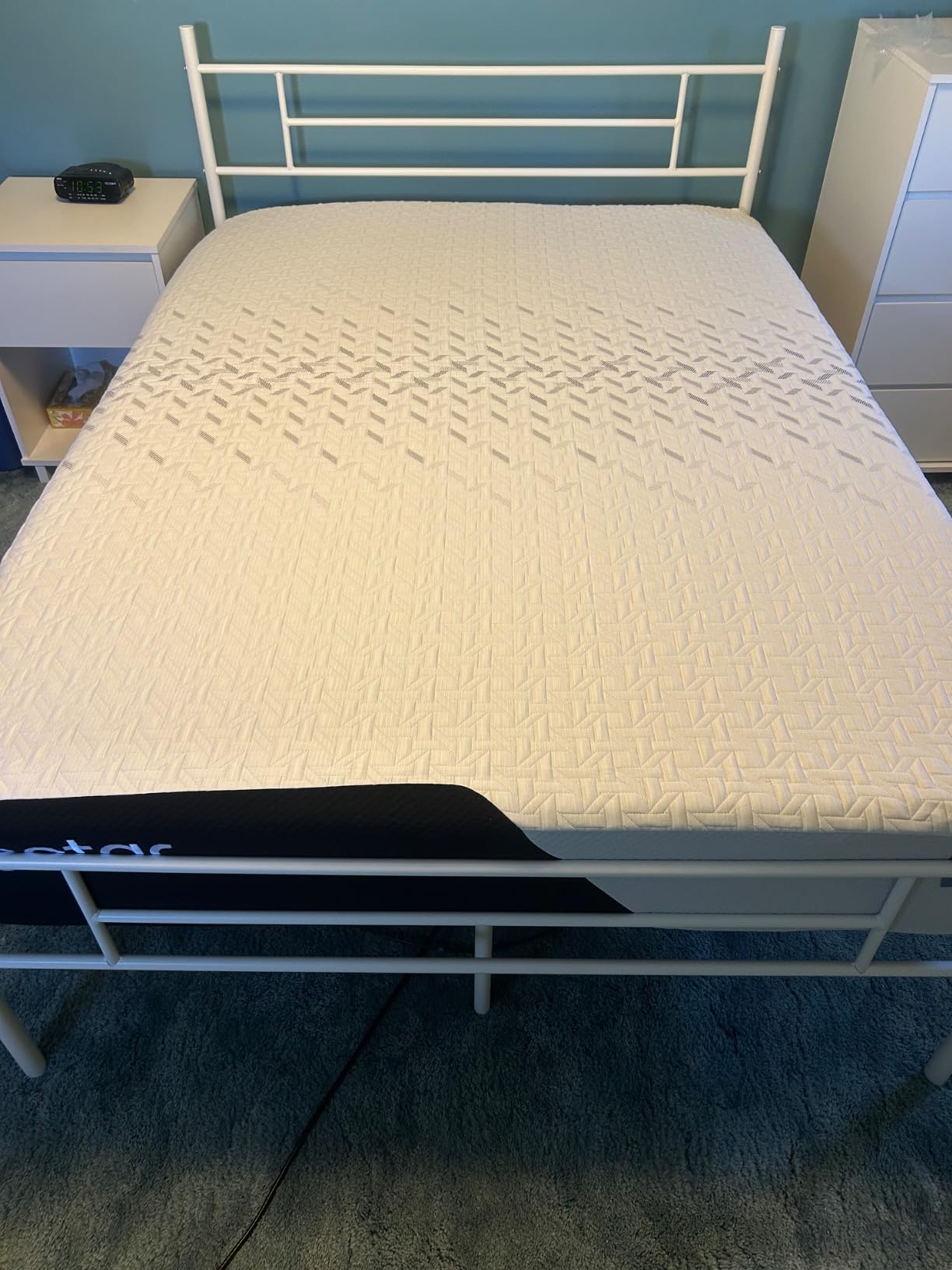 Nectar 12 Memory Foam Mattress, King - Medium Firm, 1-Year Trial | Contouring Memory Foam, Cooling Top Layer, Back Pain & Pressure Relief, Mattress in a Box, 365-Night Trial & Forever Warranty customer photo 1