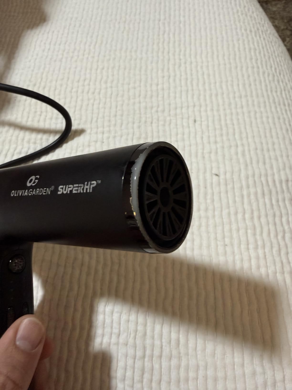 Olivia Garden 1875W SuperHP Professional Hair Dryer for All Hair Types - Quiet, Fast Drying Blow Dryer customer photo 2