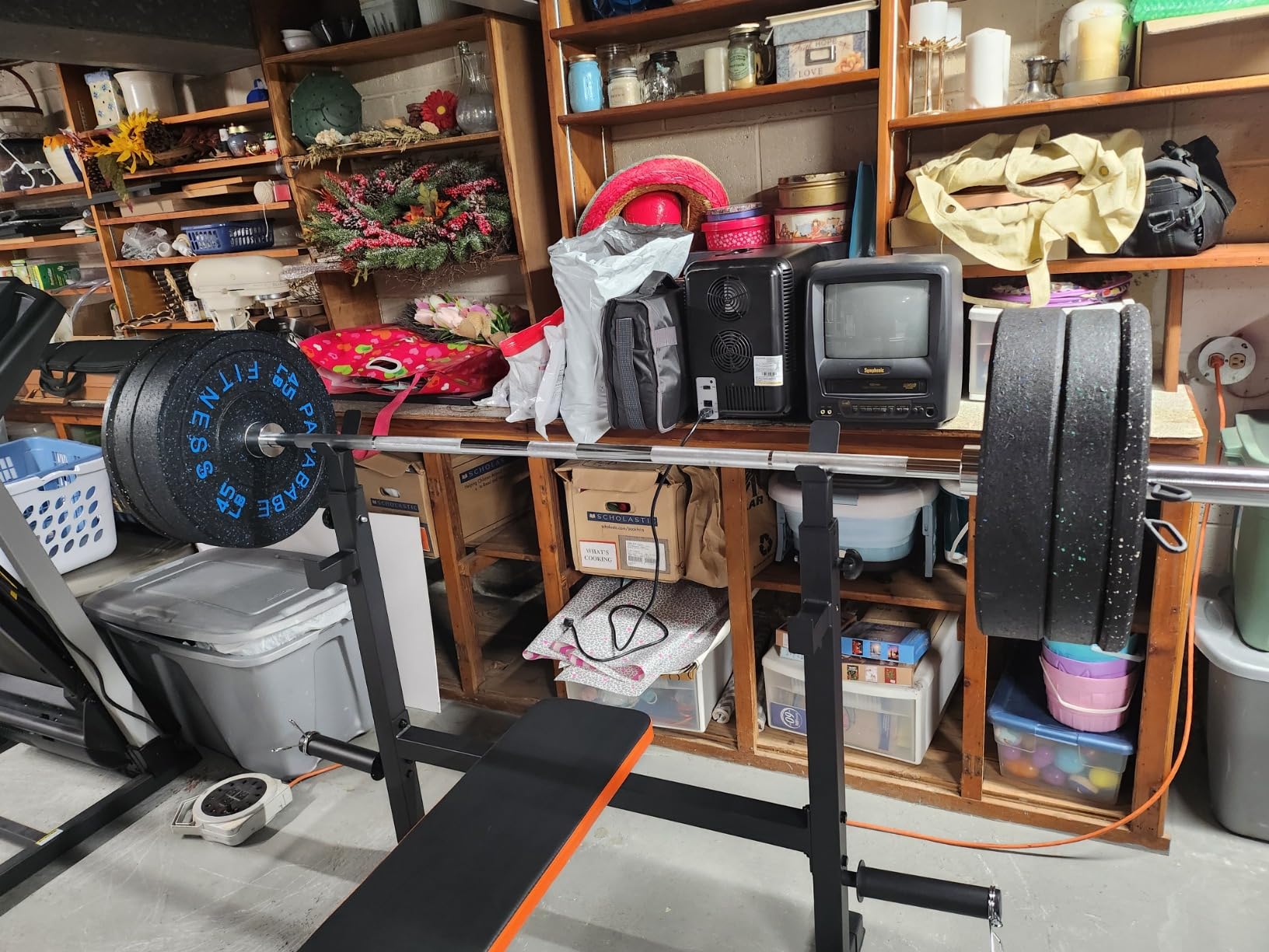 Papababe 20-650lbs Bumper Plates 2