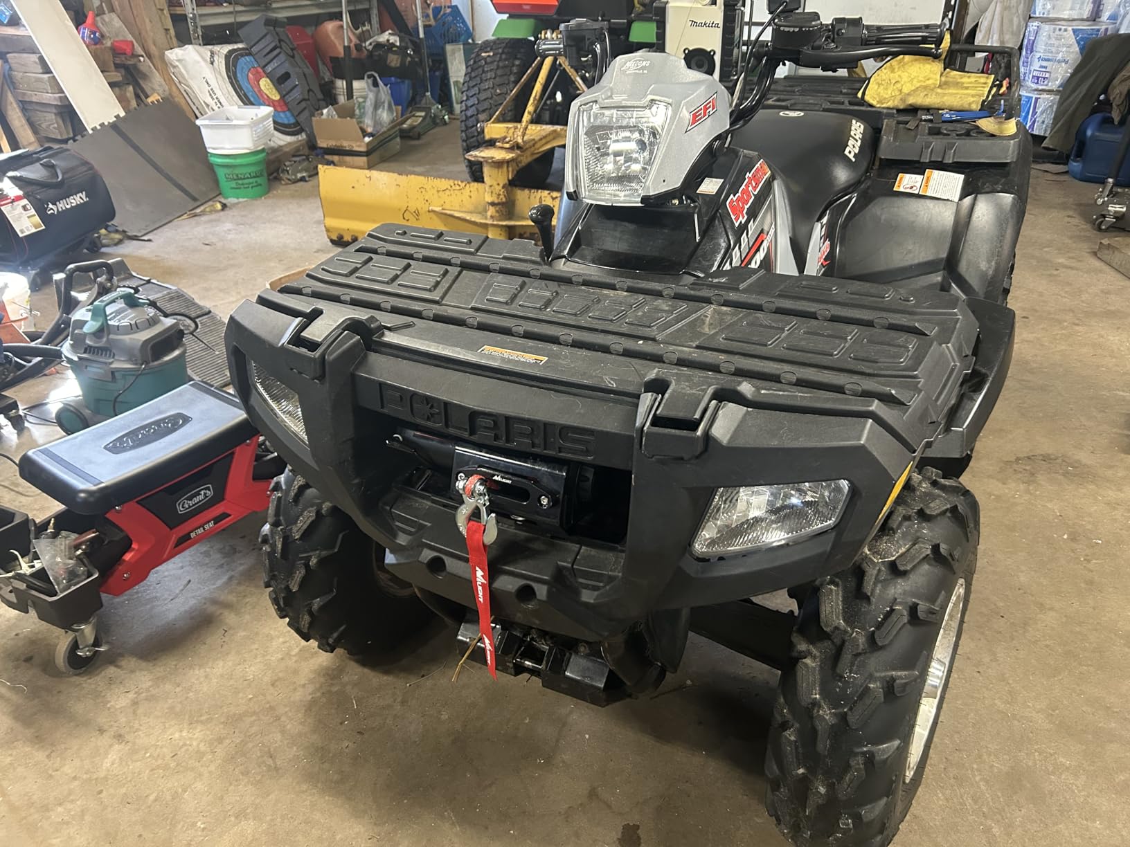 Nilight 3500 lbs ATV Winch 12V Electric Winches with Synthetic Winch Rope customer photo 2