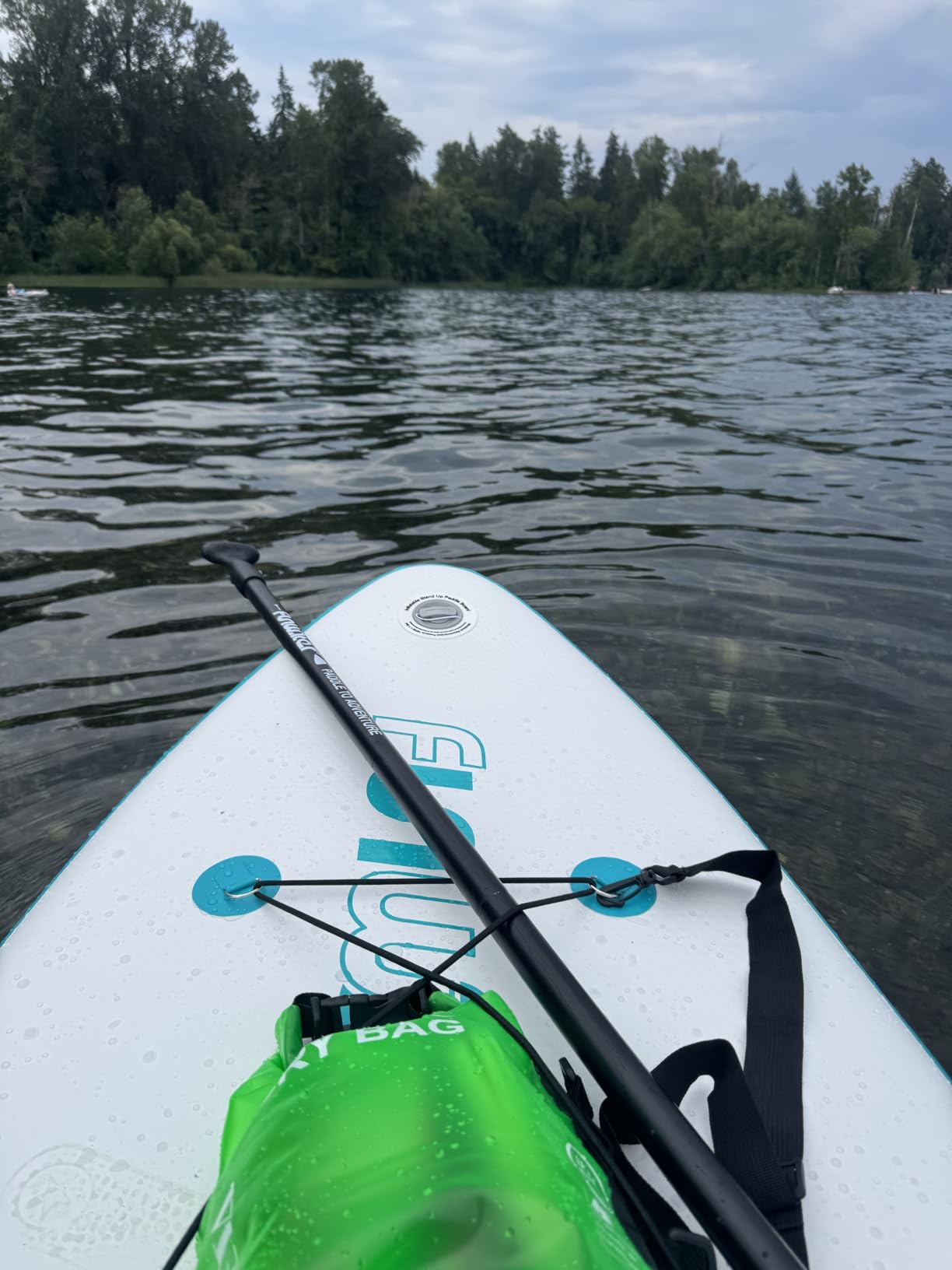 FunWater Inflatable Ultra-Light Stand Up Paddle Board for All Skill Levels with Premium SUP Paddleboard Accessories,Non-Slip Comfort Deck for Youth & Adults customer photo 1