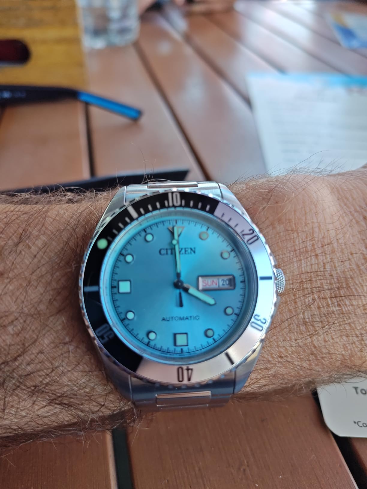 Citizen Men's Automatic Stainless Steel Watch customer photo 1