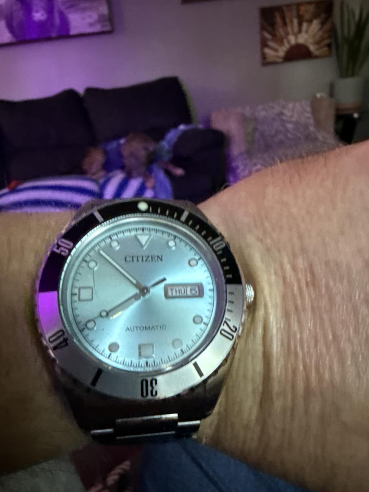 Citizen Men's Automatic Stainless Steel Watch customer photo 2