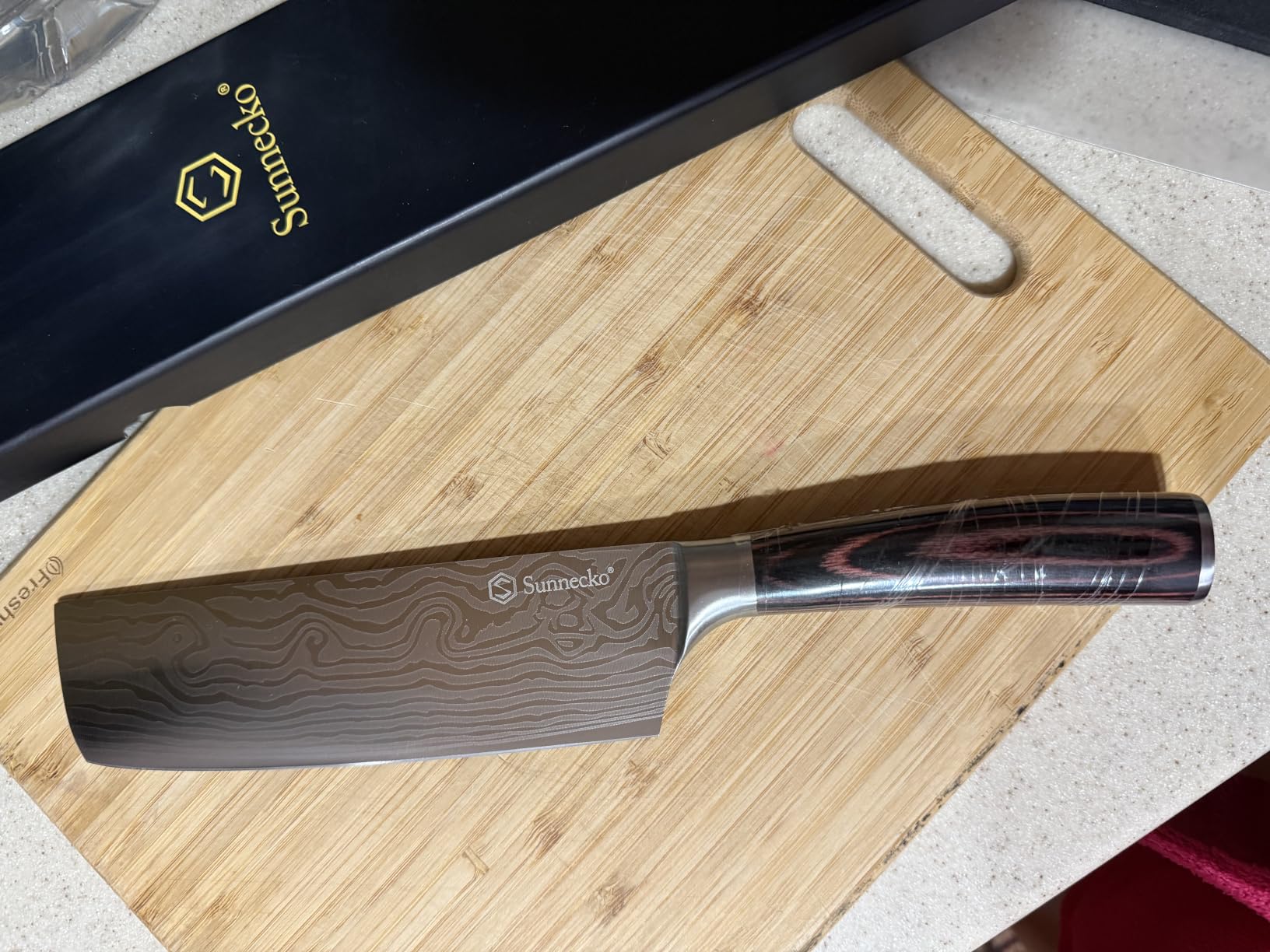Sunnecko Nakiri Knife - 7