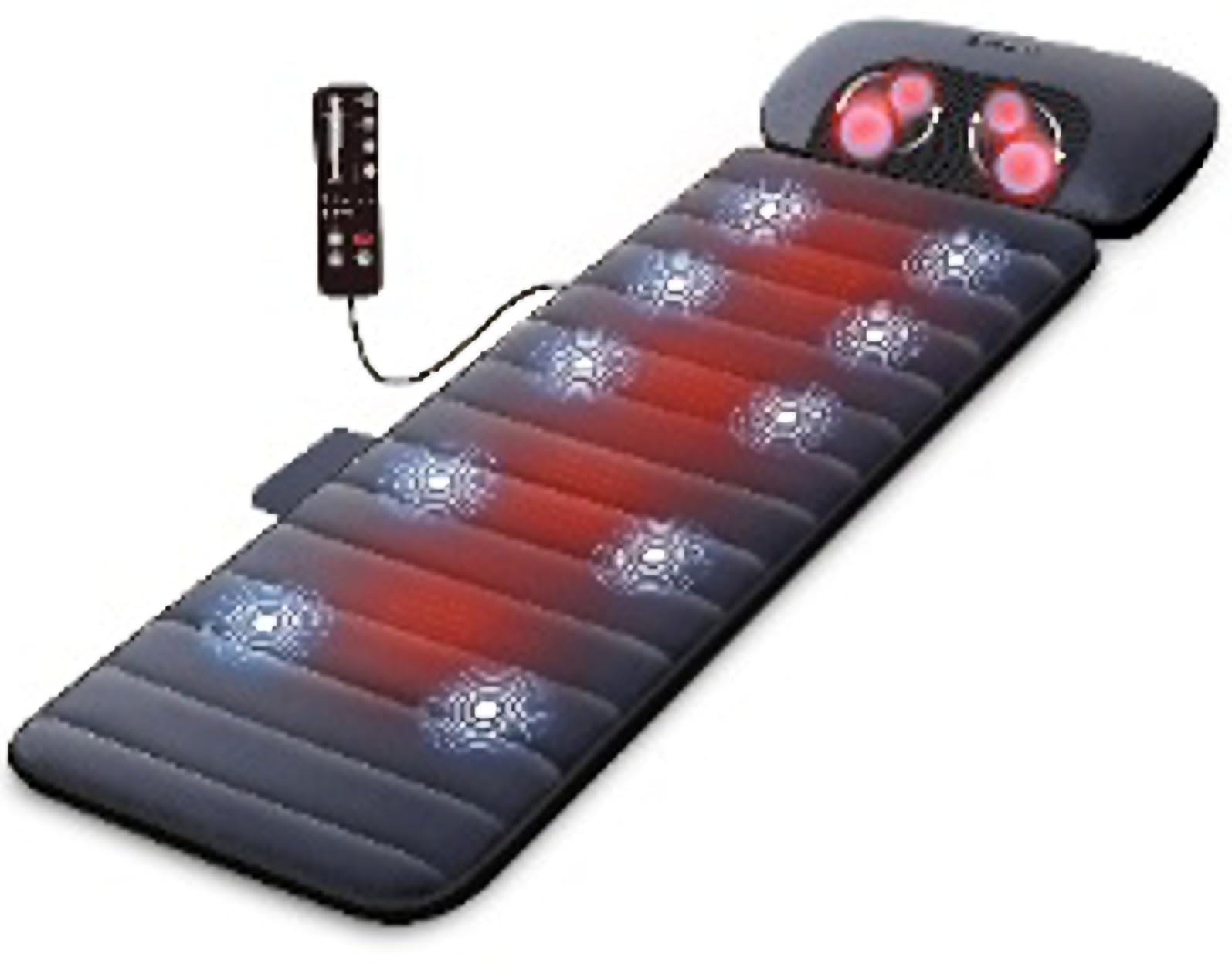 COMFIER Full Body Massage Mat Pad, Heating Vibrating Massage Chair Pad with 10 Vibration Motors, 5 Massage Modes and Auto Shut Off, Gift for Men Women customer photo 1