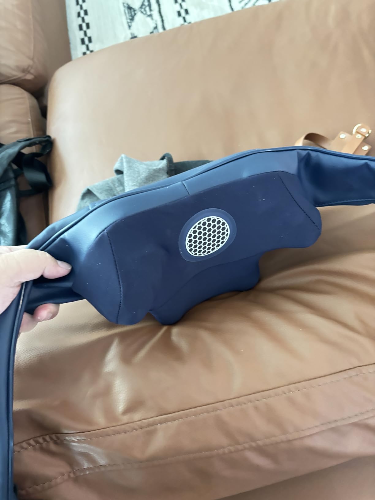 Cordless Neck and Shoulder Massager for Pain Relief Deep Tissue with Heat | Upgraded Graphene Heating, 4D Shiatsu Deep Kneading Massage for Back, Hands-Free Straps, Best Gifts for Women, Men customer photo 2