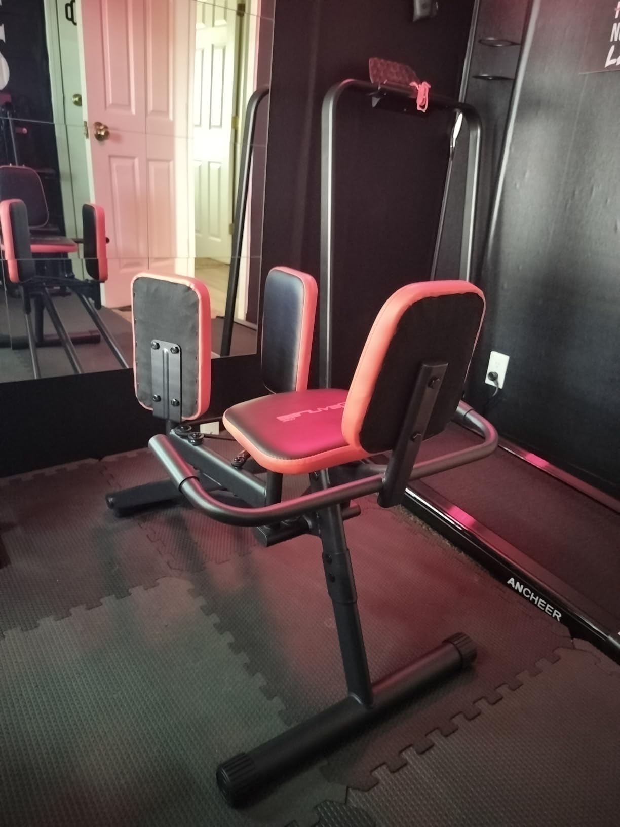 Hip Abductor Machine for Home Gym | Glute & Thigh Exercise Equipment, Outer Thigh Sculpting, Glute Machine for Women, Leg Abductor Machine, Booty Builder for Butt Workout customer photo 1