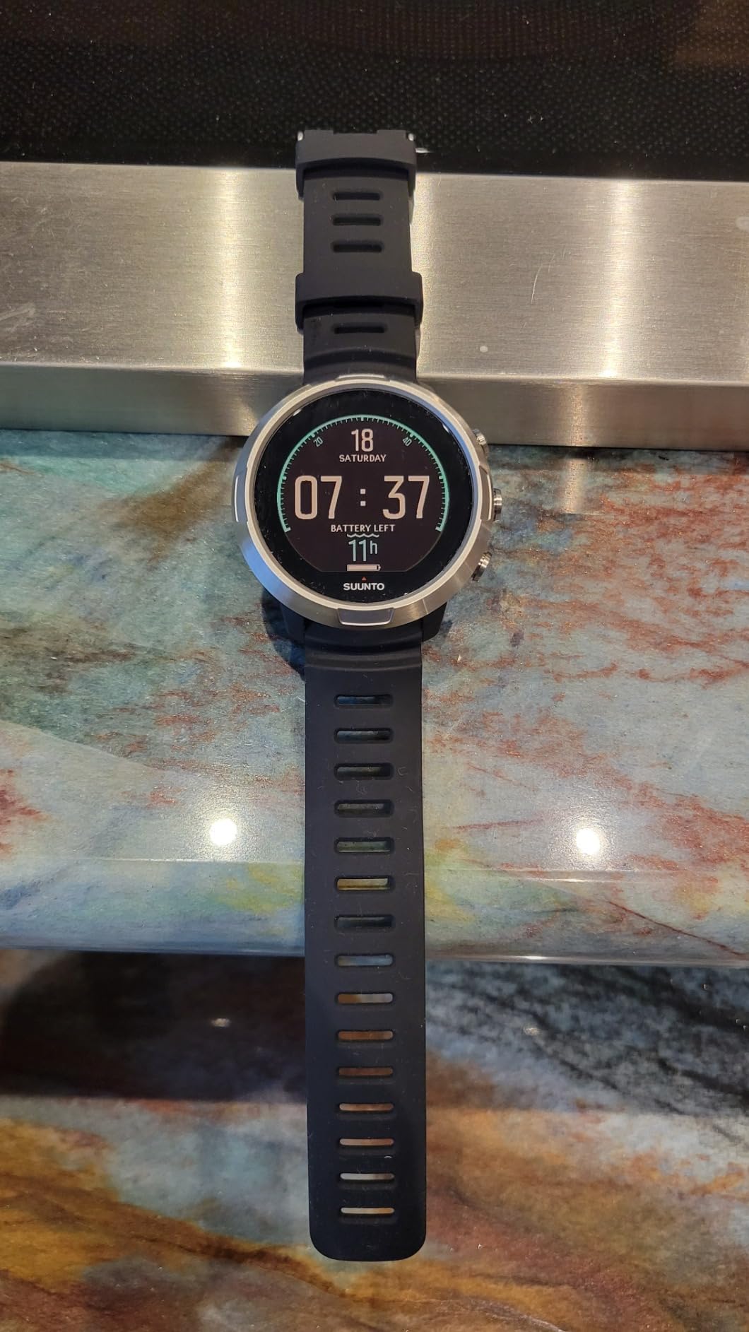 SUUNTO D5 Dive Computer with Color Screen and Exchangeable Straps, Aqua Blue | Wireless Tank Pressure Support, Vibration Alarm, Digital Compass, Extensive Scuba & Freedive Features, Up to 12H Diving Time customer photo 1