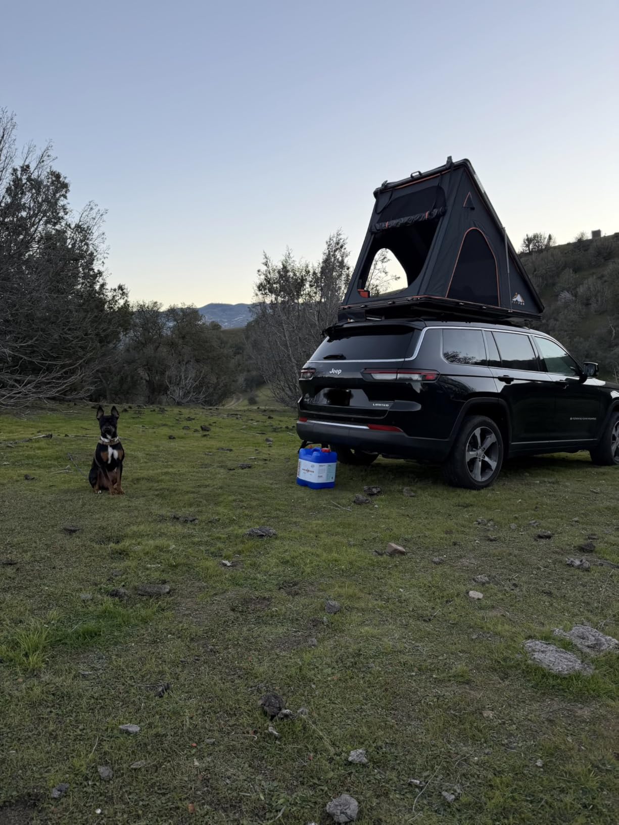 Explorer Pro Rooftop Tent Hard Shell with Side Awning&LED Light Strip, 2-3 Person Roof Top Tent for 4 Season Camping, Aluminum Pop Up Roof Tent for Truck Jeep SUV Van Trailer customer photo 2
