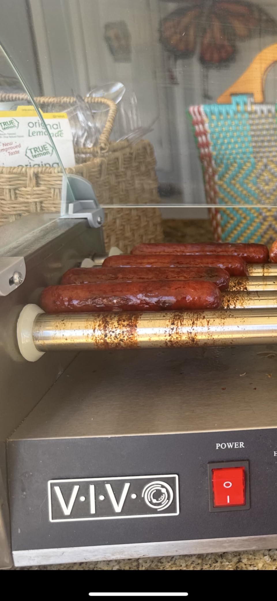 VIVO Electric 30 Hot Dog 11 Roller Grill Warmer, Stainless Steel, Commercial and Household 1400W Machine with Cover, HOTDG-V211 customer photo 2