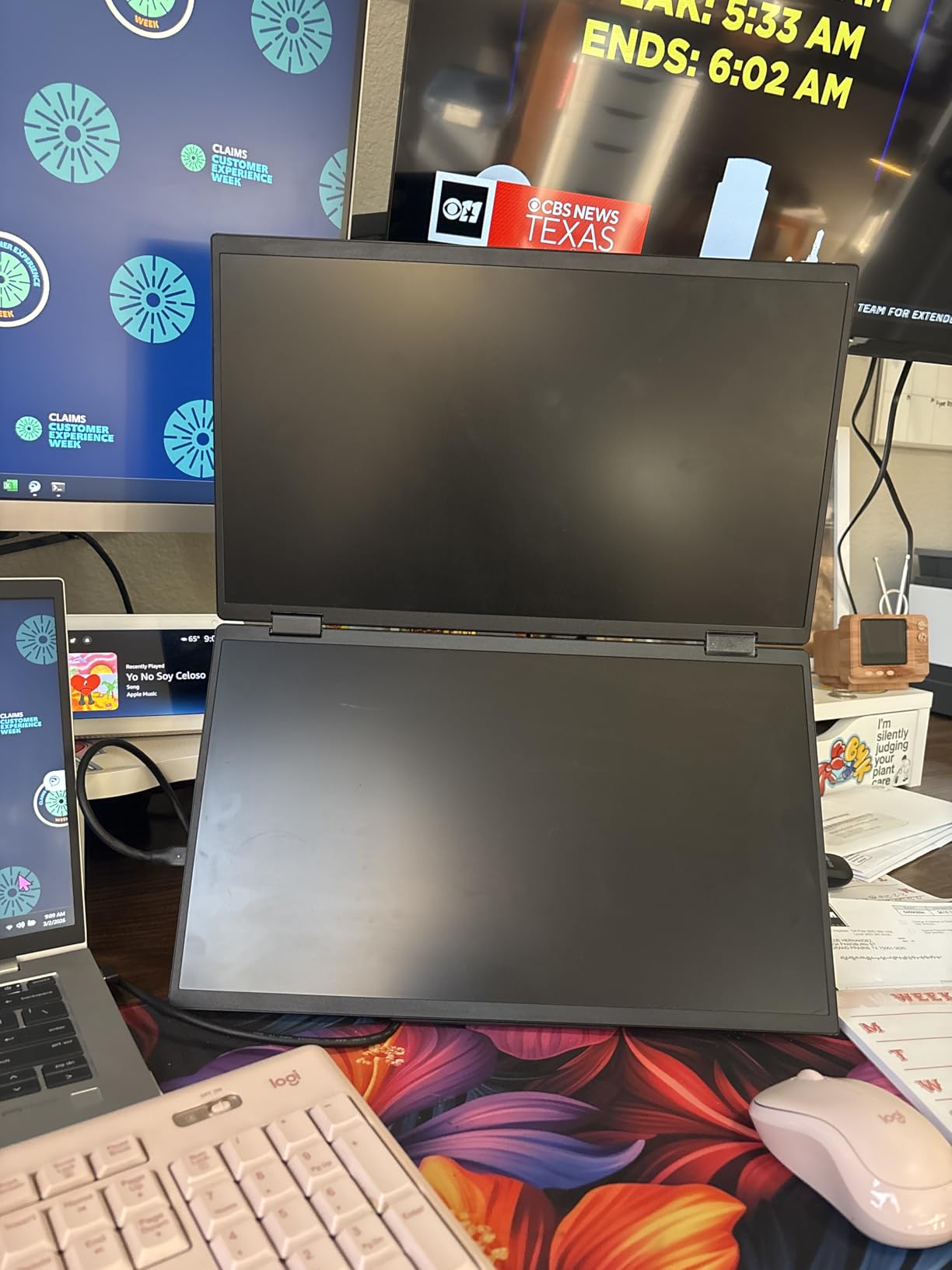 InnoView Dual Portable Monitor 15.6