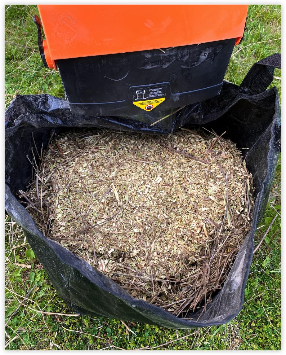 LawnMaster FD1503 Electric Wood Chipper Shredder 15-Amp 1.8-Inch Cutting Diameter Max 14:1 Reduction customer photo 2