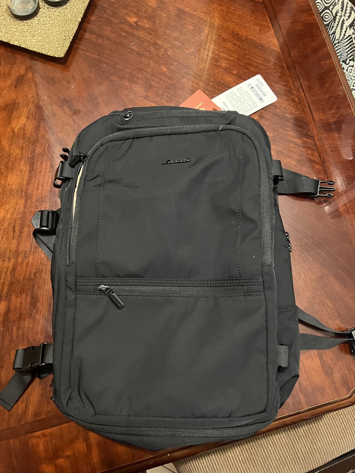 LOVEVOOK Travel Backpack for Women & Men, 40L Large Carry On Backpack Airline Approved, TSA Personal Item Weekender Bag, Water Resistant Laptop Backpack with 3 Packing Cubes for Travel Essentials customer photo 1