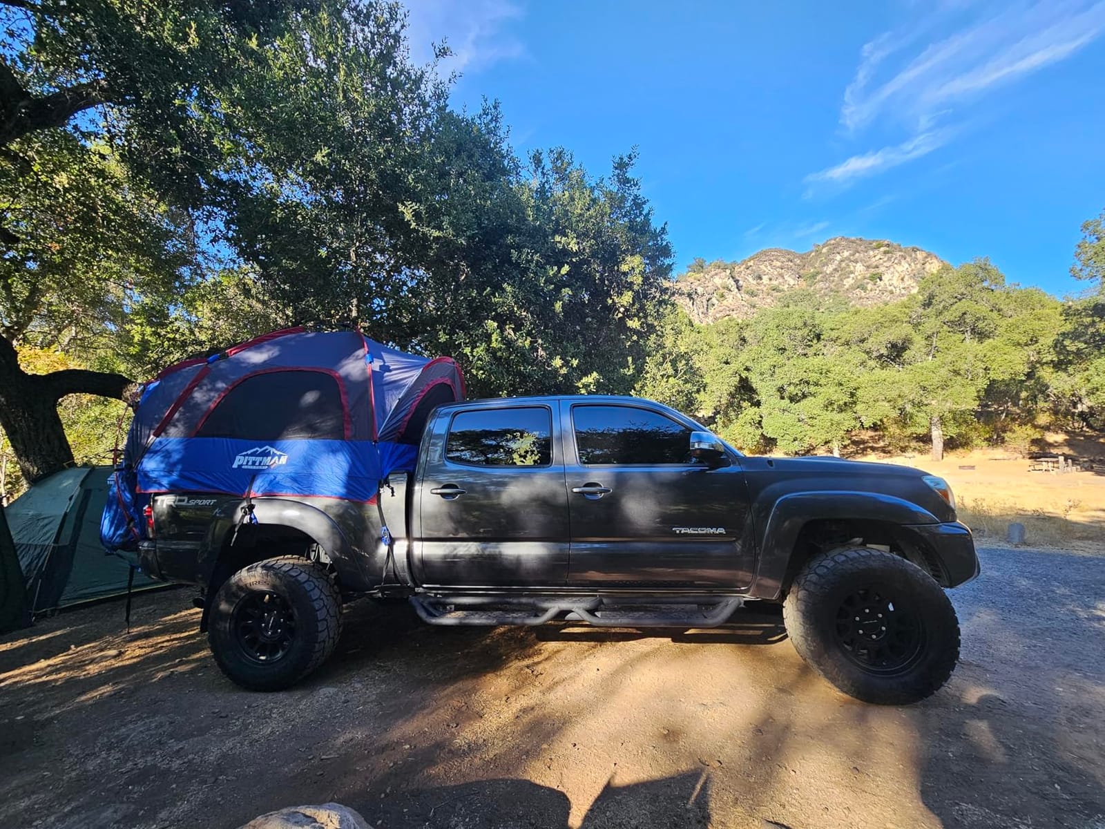 Pittman - Truck Bed Tent with EZ-UP Design - Pickup Truck Tent for Camping - Includes Rain Fly, Extra Wide Entry, Oversize Air Mesh & Porch Cover - Premium Pickup Bed Camper customer photo 2
