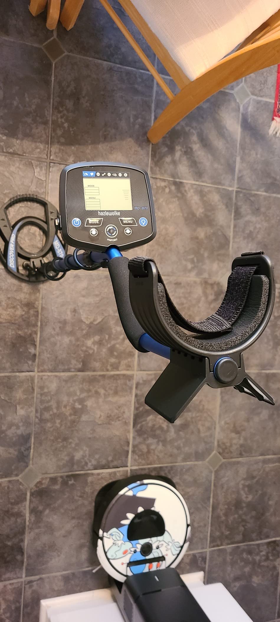 Underwater Metal Detector, 130ft Waterproof Metal Detector with Pinpoint Mode, 10