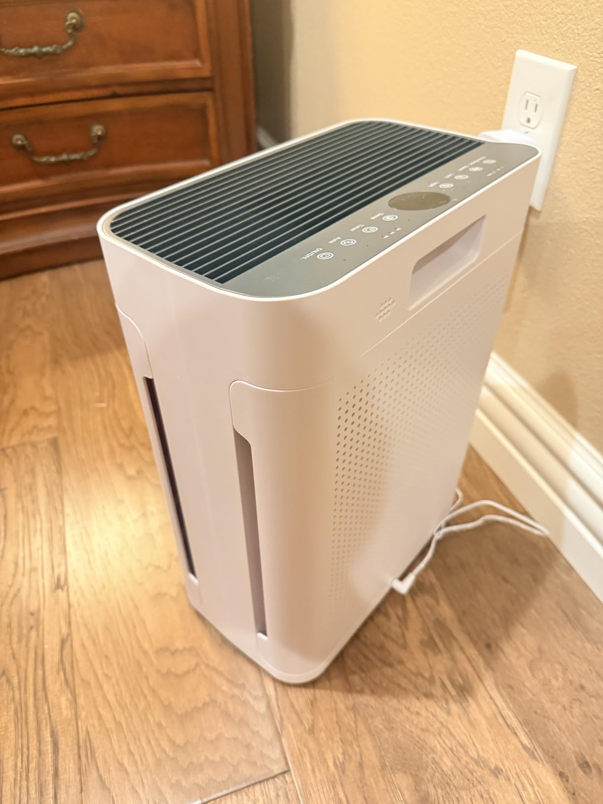 LUNINO Air Purifiers for Home Bedroom Large Room up to 3000sq.ft in 30 Mins | HEPA Double-Sided Air Cleaner with Washable Filter, PM2.5 Air Quality Display for Pets Hair, Dander, Smoke, Dust & Pollen customer photo 1