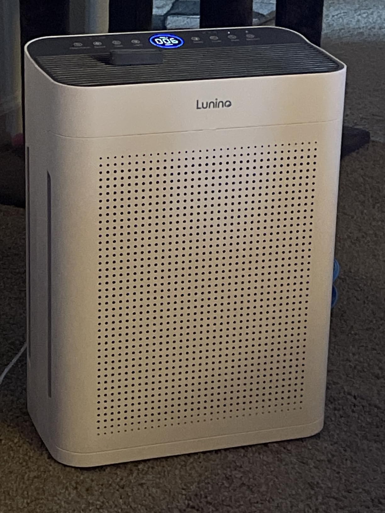 LUNINO Air Purifiers for Home Bedroom Large Room up to 3000sq.ft in 30 Mins | HEPA Double-Sided Air Cleaner with Washable Filter, PM2.5 Air Quality Display for Pets Hair, Dander, Smoke, Dust & Pollen customer photo 2