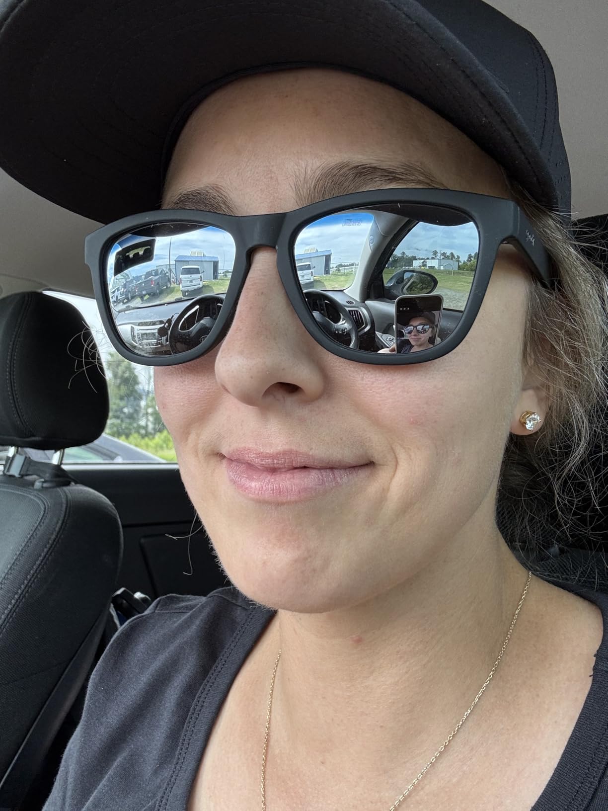 goodr OG Polarized Sunglasses Women & Men | Medium Fit, UV400, Non-Reflective/Mirrored Lenses, No Slip, Multi Colors customer photo 2
