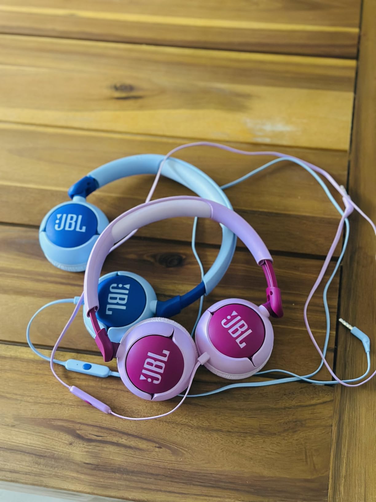 JBL Junior 320 Kids Headphones, Wired, Volume-Limited - Purple | Designed For School And Travel With Built-In Mic, Foldable Design, 3.5Mm Jack, Comfortable Fit And Customizable Stickers customer photo 2