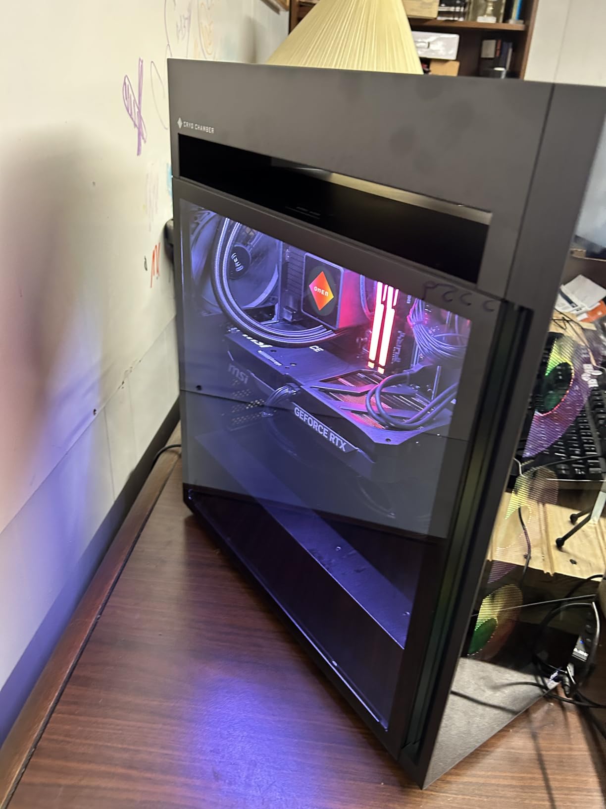 HP OMEN 45L Gaming Desktop, Intel Core Ultra 7 265K, 32 GB RAM, 1 TB SSD, NVIDIA GeForce RTX 5070 Ti, Windows 11 Pro, Microsoft Copilot, Tempered Glass, GT22-3060 (2025) customer photo 2