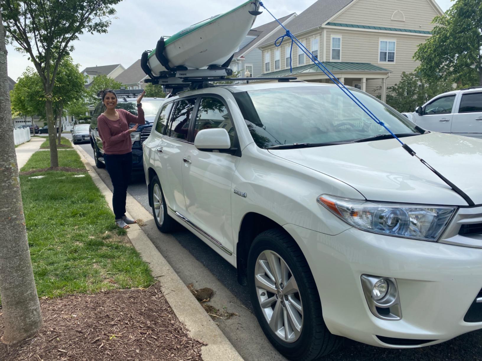 Thule Hullavator Pro Rooftop Kayak Carrier customer photo 2