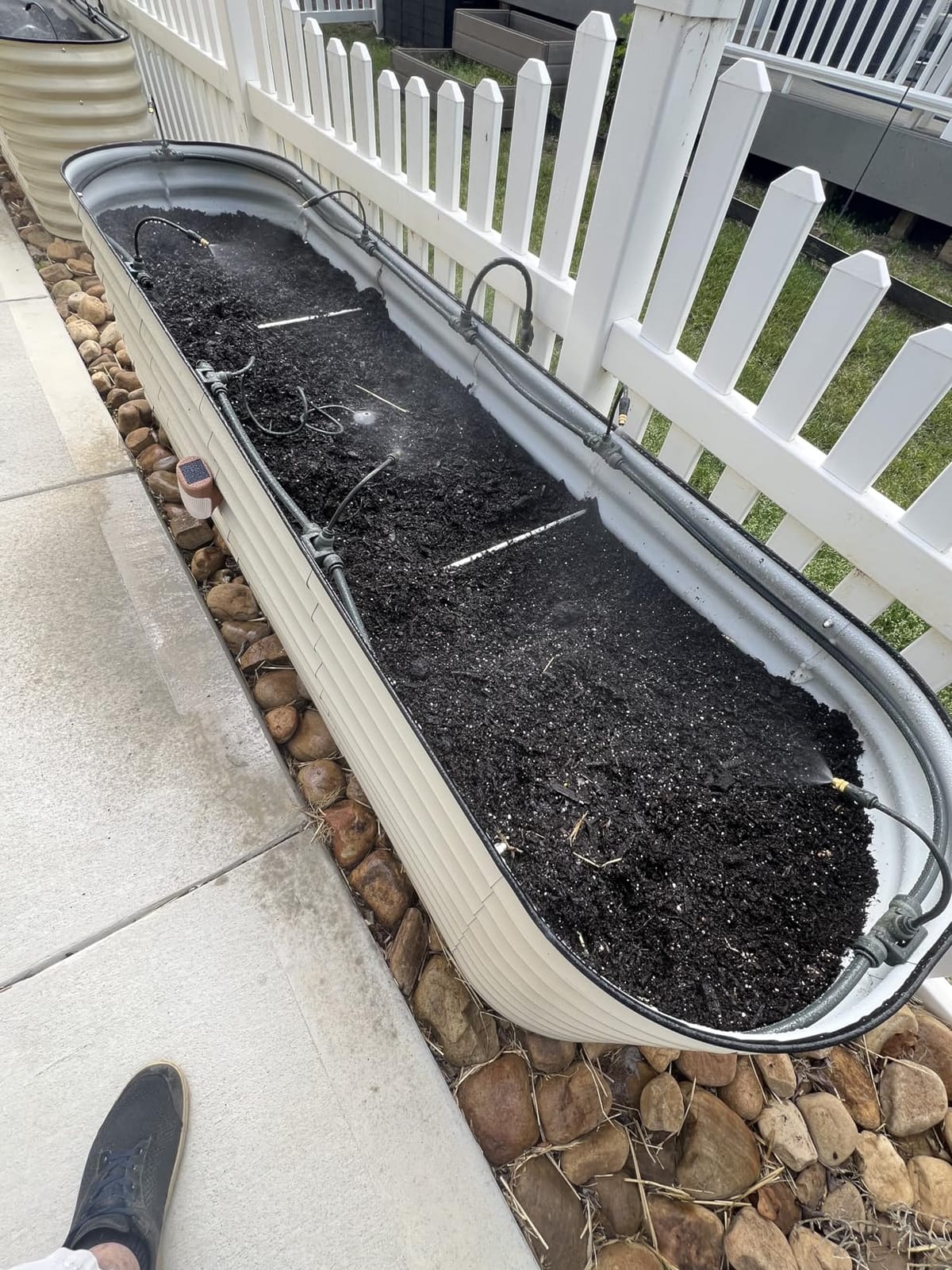 Vego Garden Irrigation Kit - Drip Irrigation System for Raised Garden Beds, Efficient Watering Solution for Vegetables, Flowers, and Plants, Easy DIY Installation (Large) customer photo 1