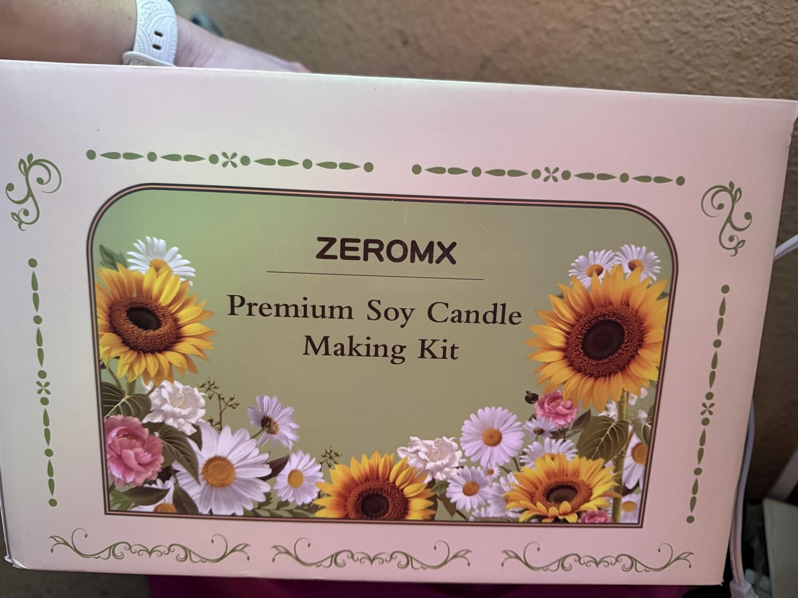 ZEROMX Candle Making Kit for Adults Beginners with Digital Wax Melting Pot | Premium candle craft supplies featuring candle molds & gift boxes. Complete DIY set for home decor and gift giving customer photo 1
