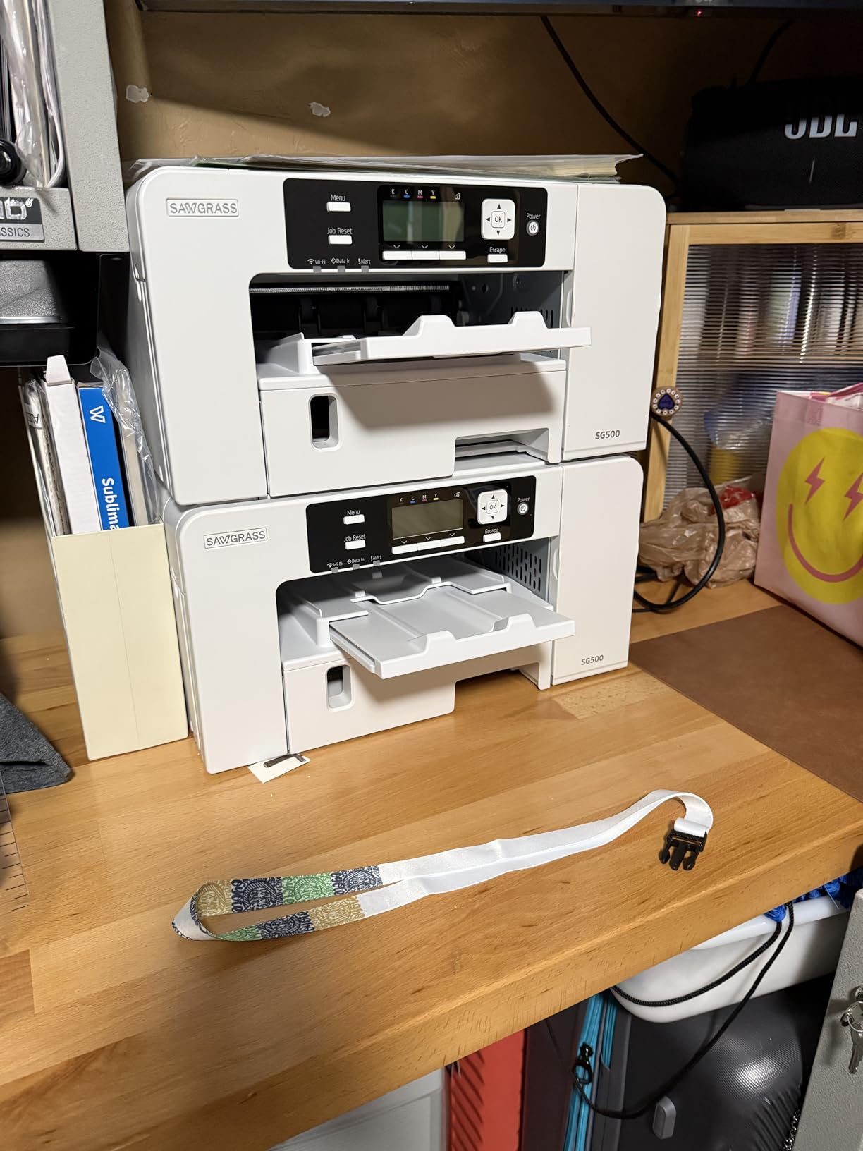 Sawgrass SG500 Sublimation Printer, 31 mL Inks and Paper Bundle | Includes 4 Pack of 31 mL SubliJet UHD inks and TruePix paper. Anti-clog sublimation printer with 3 year warranty. customer photo 1