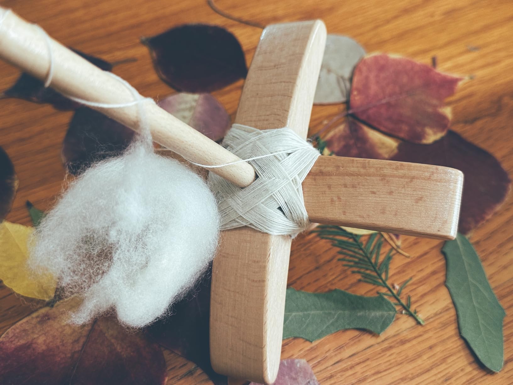 Turkish Spindle Detachable Drop Spindle Weaving Spinning Wheels for Beginners Advanced Hand Spinning Spinner Gifts customer photo 1