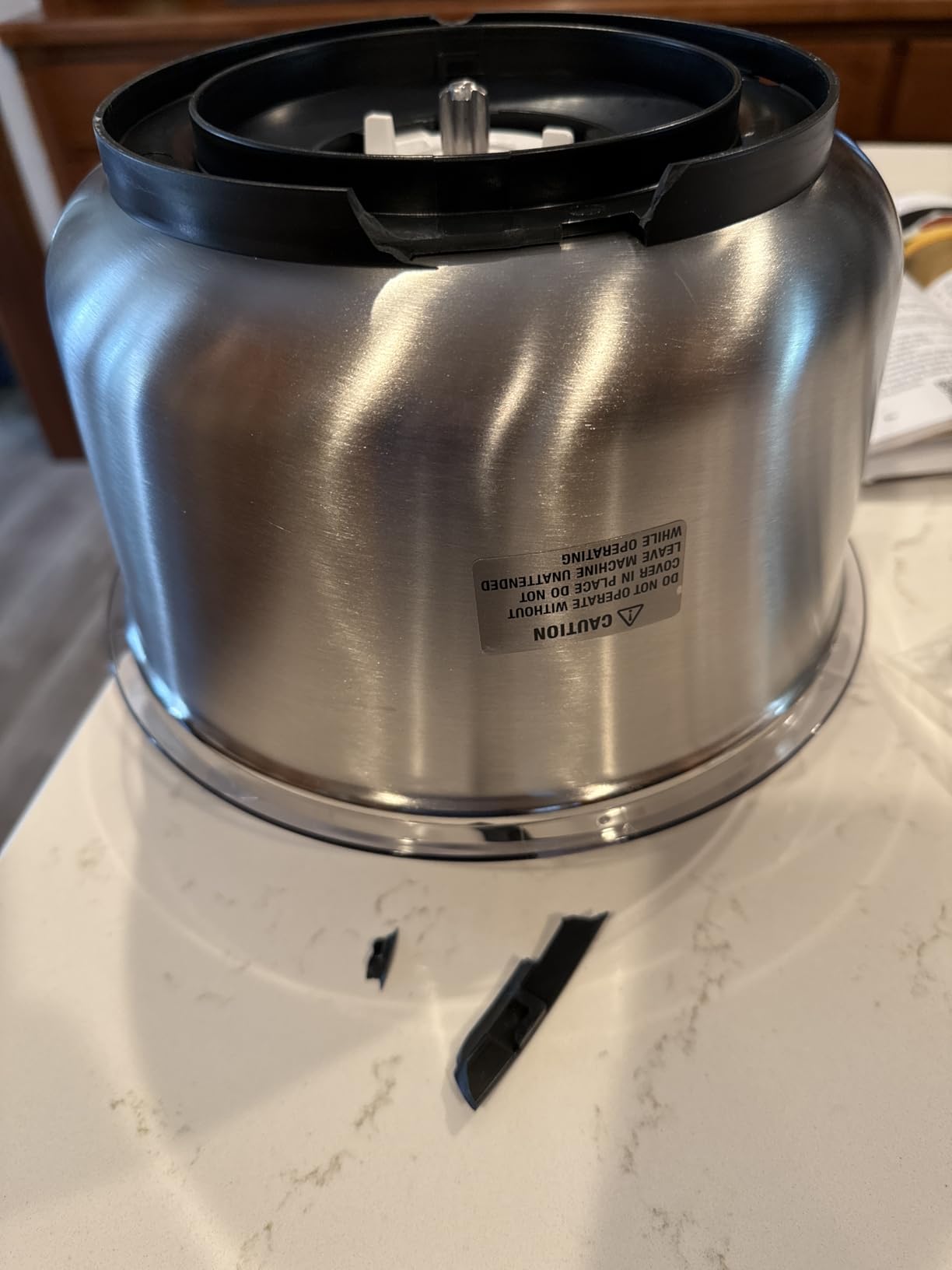 Bosch Universal Plus Stand Mixer with Stainless Steel Bowl with NutriMill Dough Hook Extender Bundle- Black 500 Watt customer photo 1