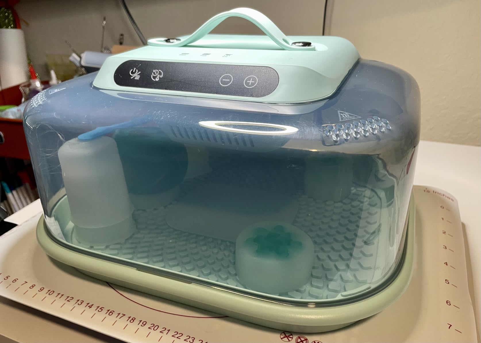 Resiners Resin Curing Machine G3 with UV Resin Light, 2H/1Min Fast Curing, Silicone Mat Included, Deformation-Resistant Reversible Base, Resin Dryer for Epoxy Mold Casting, Jewelry Making, DIY Decor customer photo 2