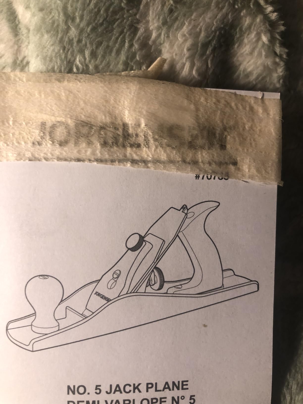 JORGENSEN No.5 Wood Planer, Professional Hand Planer for Woodworking | Jack Plane for Flattening, Smoothing - Hand Plane with Ductile Iron Body, Adjustable Cutting Depth, Ergonomic Handle customer photo 2