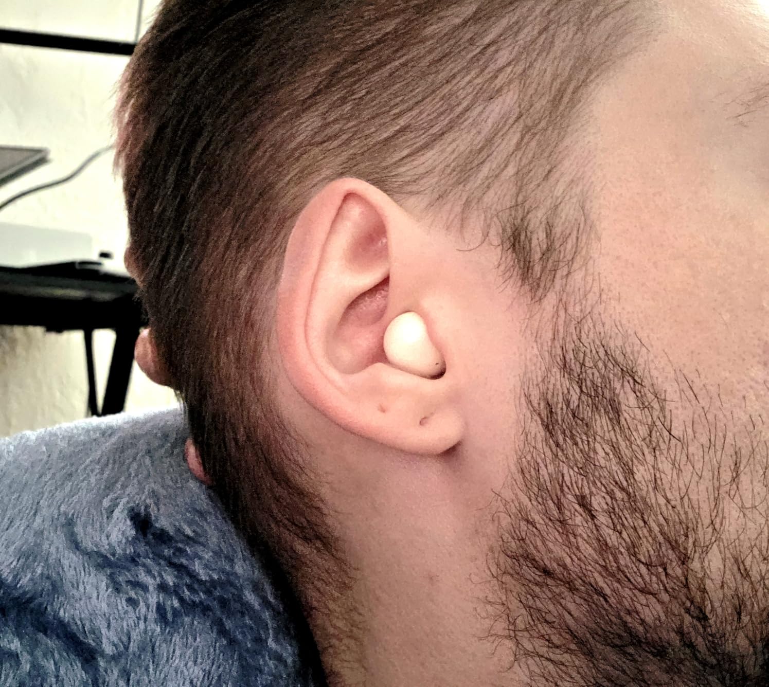 Yihou Invisible Small Mini Sleep Earbuds Headphones Wireless Bluetooth, Comfortable Tiny Sleeping Smallest Low Profile Micro Discreet Hidden Earbuds for Small Ear Canals customer photo 1
