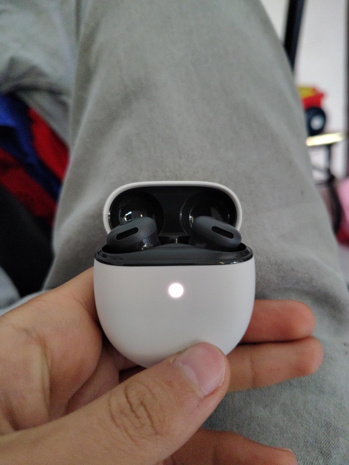 Pixel Buds 2a - Wireless Bluetooth Earbuds - Hazel | Active Noise Cancellation, transparency mode, comfortable fit, 20-hour battery, water resistant, help from Gemini customer photo 2