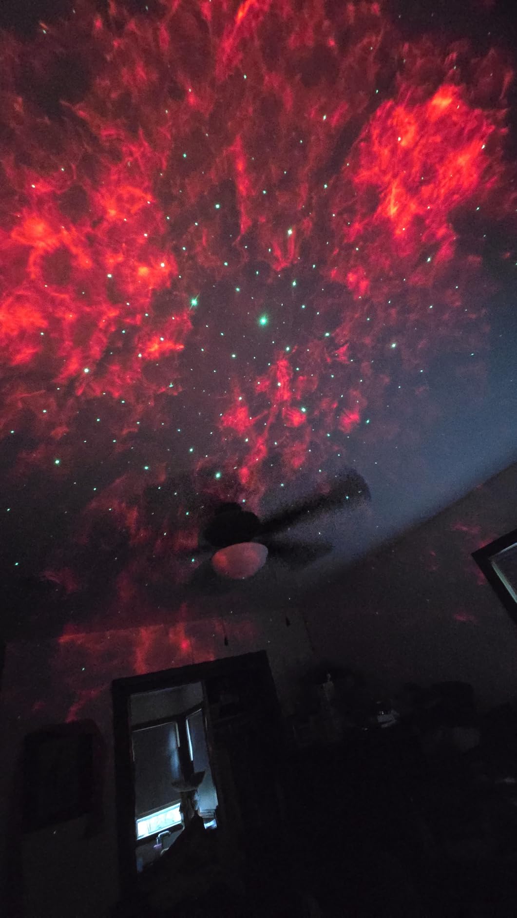 Govee Star Projector Lights, 7-Zone Nebula Effect, Compatible with Matter | 540ft Coverage, LED Night Lights for Bedroom, 50+ Scenes, 18 White Noise customer photo 1