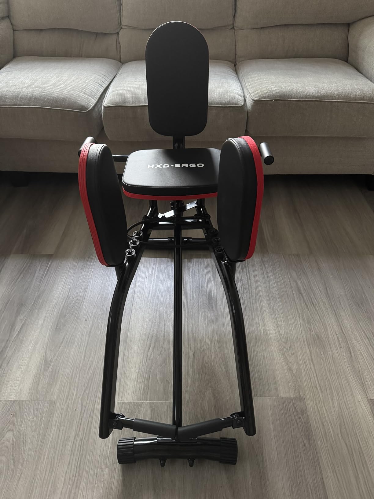 ERGOLIFE Hip Abductor Machine for Home Gym, Glute & Thigh Exercise Trainer | 6 Levels Resistance, 440 lbs Capacity, Outer Thigh & Leg Sculpting, Booty Builder for Women/Sedentary/Postpartum Recovery customer photo 2