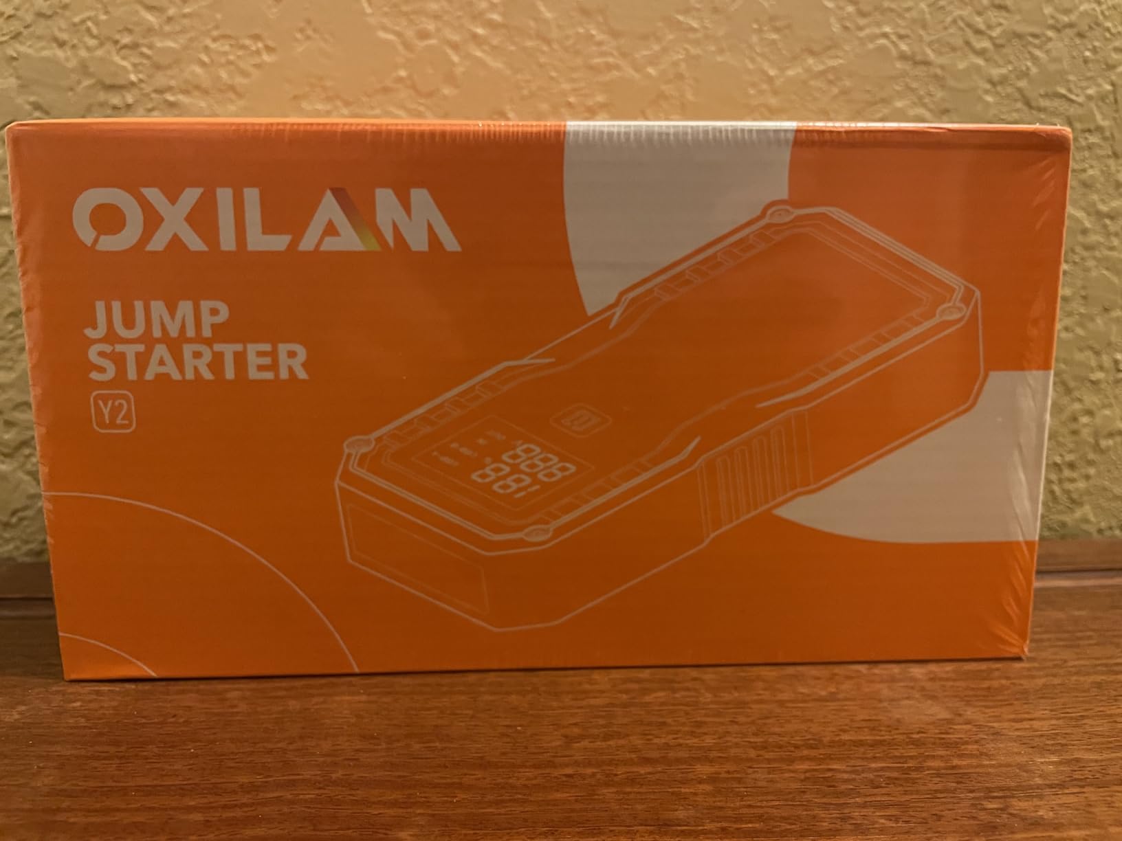 OXILAM 24000mAh Jump Starter for All Gas & Diesel Engines, 10000A Battery Jumper Starter Portable, 12V Jump Box with Quick Charger, Extended Jumper Cable, LED Display, USB, DC, Type C Port & LED Light customer photo 1