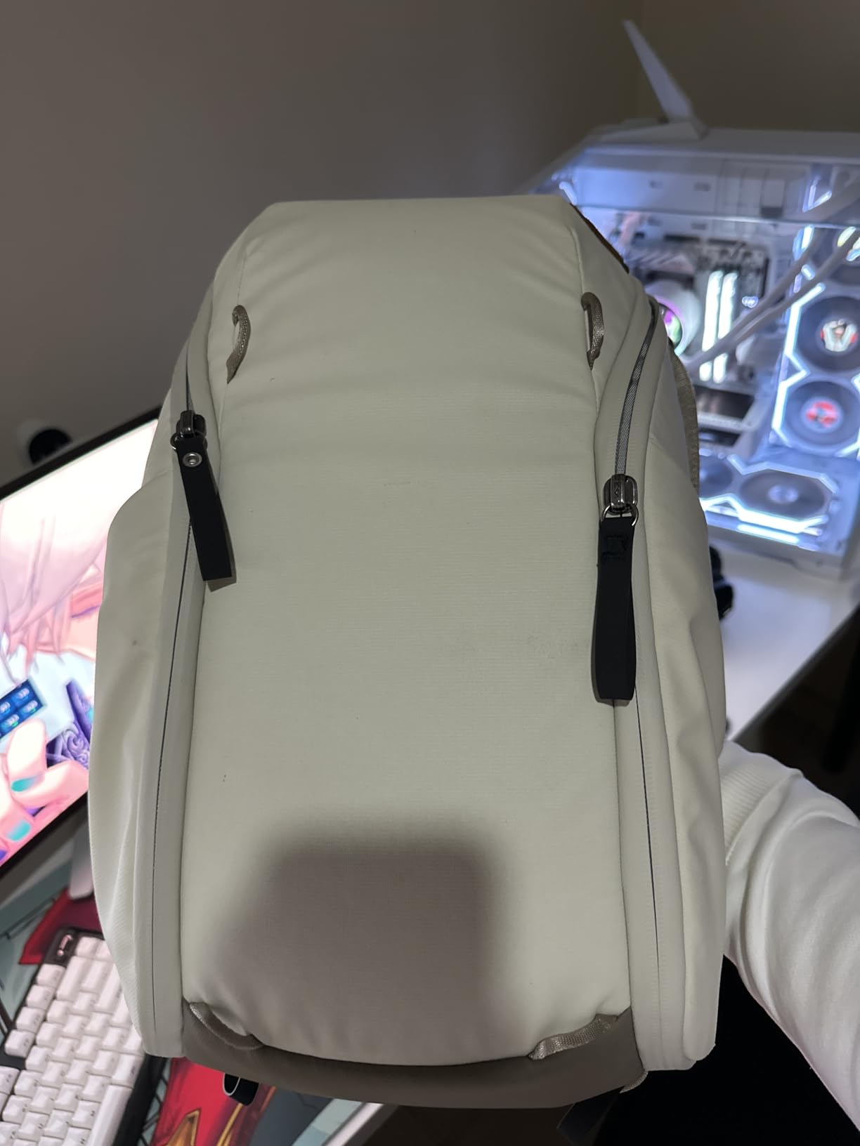 Everyday Backpack Zip 15L, Eclipse, 270-Degree Zip, Dual Side Pockets, FlexFold Dividers, Fits 15