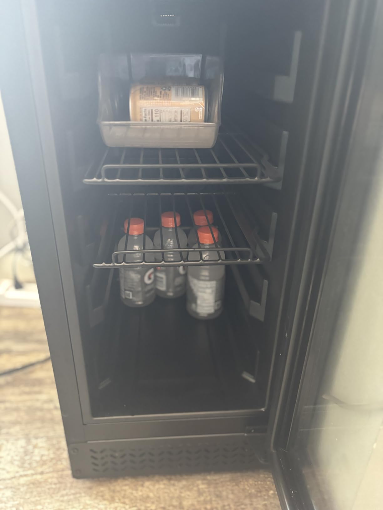 24 Inch Wine Fridge, 177 Bottle Dual Zone Wine Cooler with Glass Door Built-in or Freestanding, Wine Cellar Compressor Quick Cooling & Low Noise customer photo 2