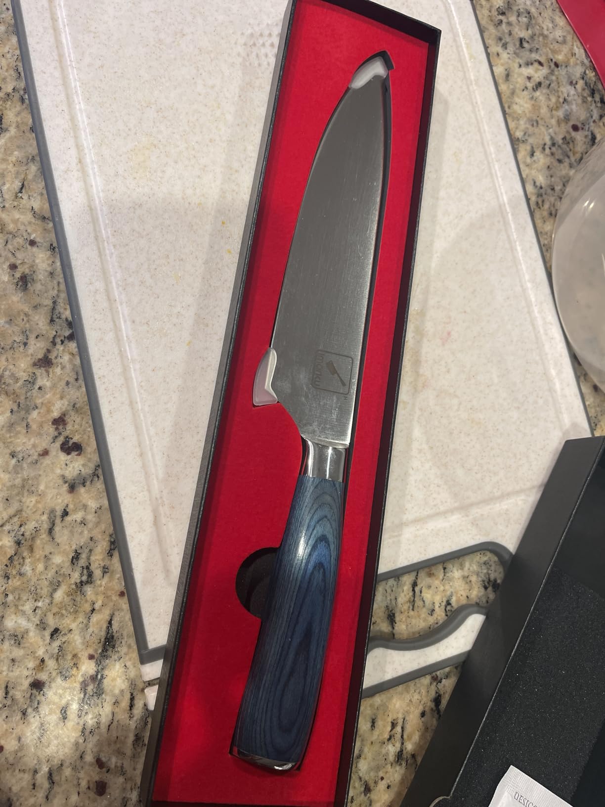 imarku Bread Knife 10 Inch: Japanese High Carbon Stainless Steel | Professional Grade Serrated Bread Knife, Razor Sharp Edge Cake Knife for Homemade Bread Bagels Cake, Stainless Steel Handle customer photo 2