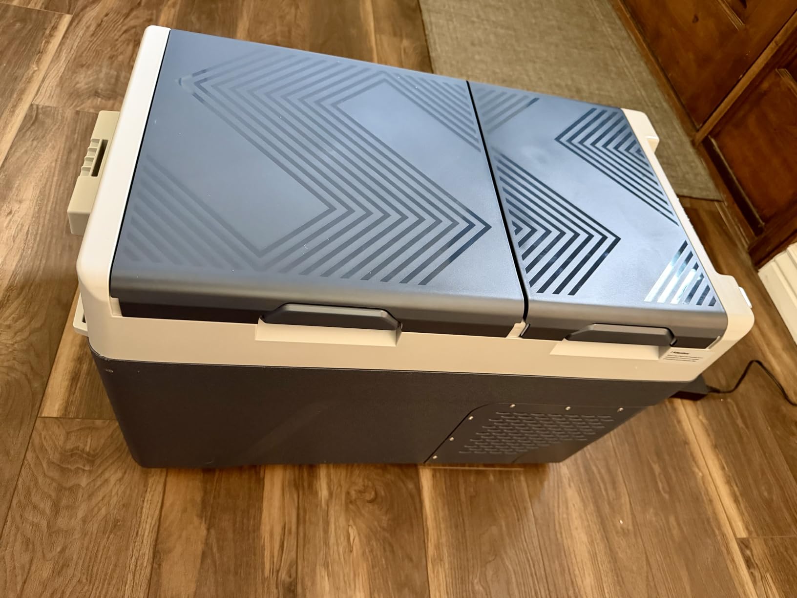 Feelfunn 12 Volt Refrigerator Car Fridge 61QT Dual Zone Electric Cooler | -4℉~68℉ Car Refrigerator 12V Cooler , 15-Min Fast Cooling, 12/24V DC 100-240V AC Portable Freezer for Travel Camping RV Home customer photo 1