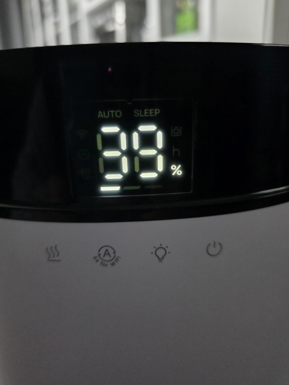 DREO 16L Smart Humidifier Large Room 1000 ft², 130H Runtime, 30dB, Top Fill | Auto Mode, Remote/Touch/Voice & APP Control, Clean Tank Technology, RGB Light, Cool Mist Humidifiers 755S for Bedroom, White customer photo 2