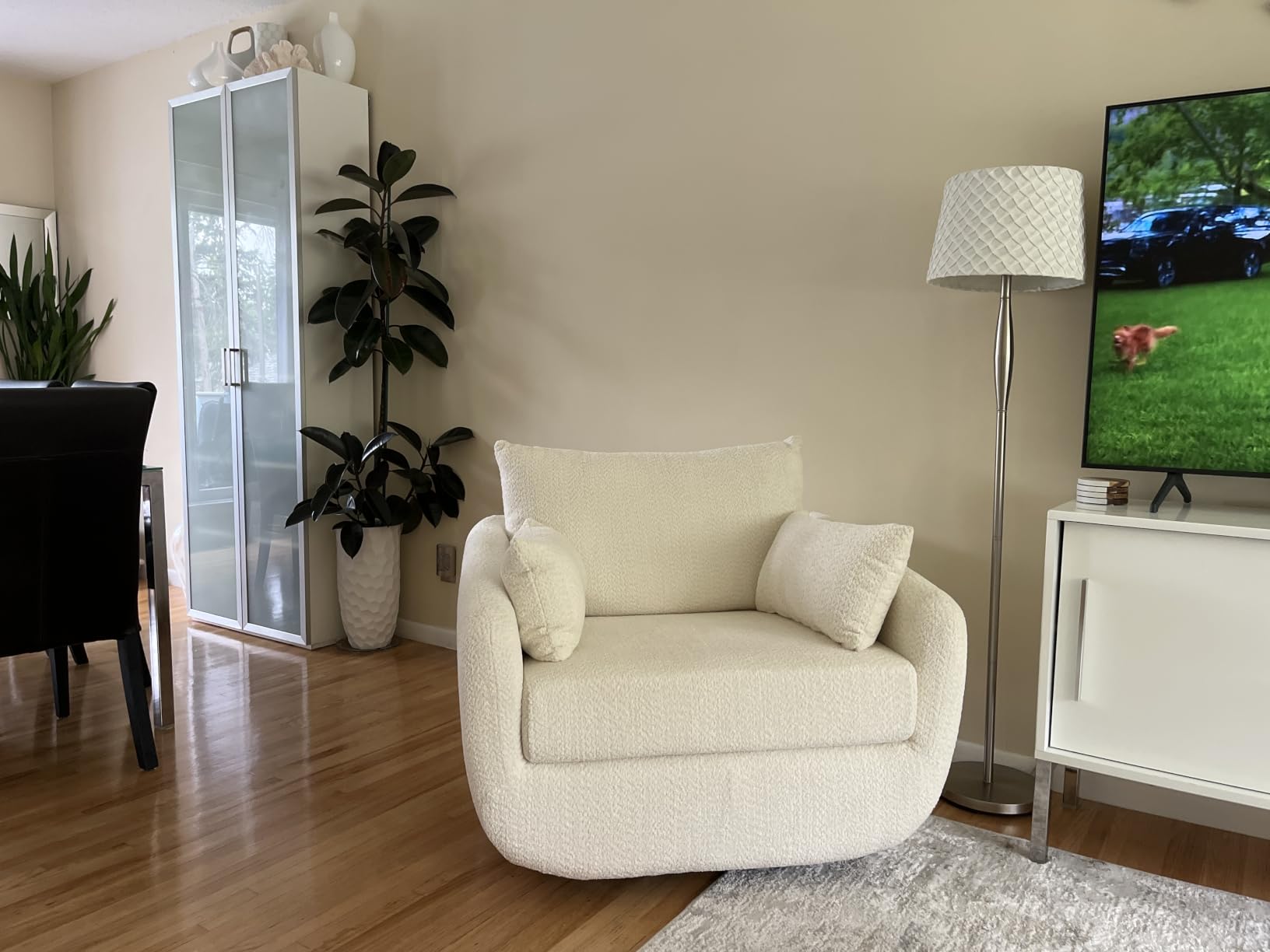 360° Swivel Accent Armchair, 39.3