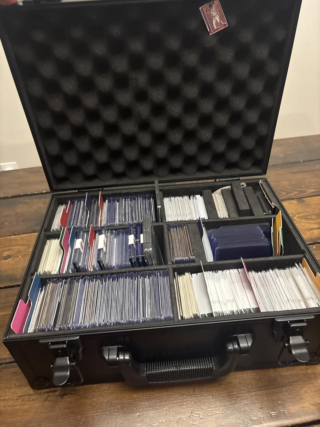 Top Loader Storage Box, Trading Card Case for Sports Cards, Fits 3