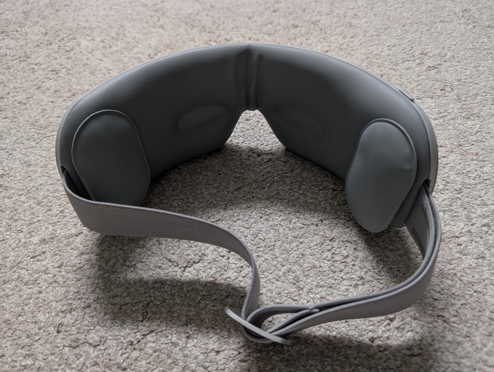 Ultra Quiet Eye Massager for Migraines with Temple Massage, Heat, Air Compression, Bluetooth Music Streaming, 10/15/20 Min Timer, Foldable Electric Eye Mask for Migraine Relief, Eye Strain, Eye Care customer photo 1