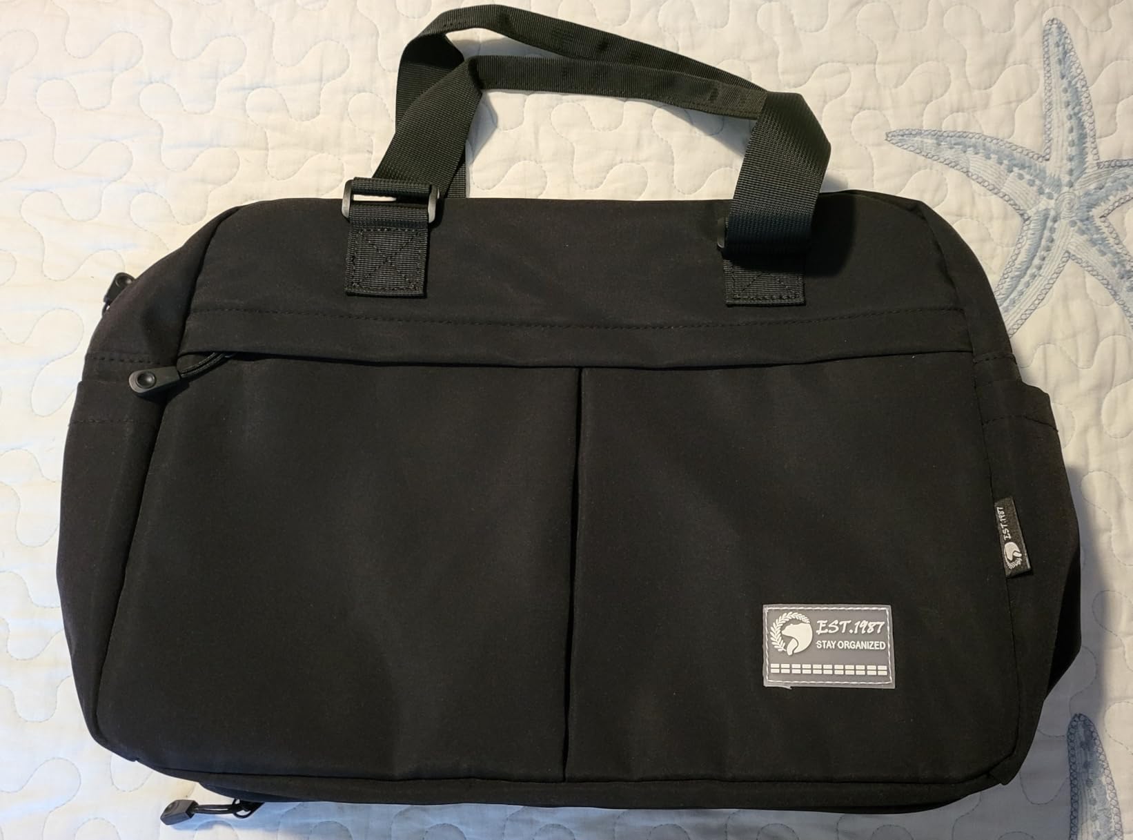 40x30x15cm Personal Item Travel Bag 16x12x6 Under-seat Carry on Bags for Airplanes 20L Expandable 30L Lightweight Duffle Bag Weekender Bags with Wet Pocket for Gym Overnight Hospital Blue customer photo 2
