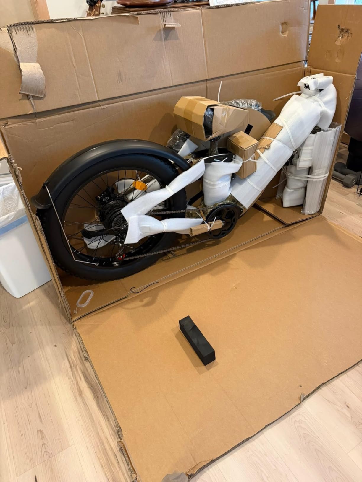 Peak 8000w Electric Bike for Adults, 60V Battery Ebike, Fat Tire & Long Range Electric Bicycles, 210Nm Mountain Bike Full Suspension, Hydraulic Brake Electric Bicycle customer photo 1