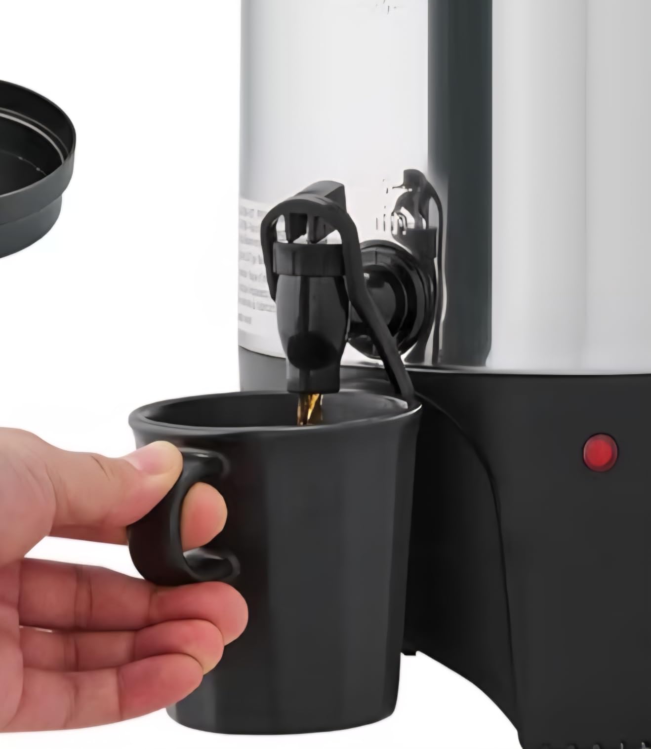 VEVOR Commercial Coffee Urn, 100 Cup 15 L Hot Beverage Dispenser with Dripless Faucet, Quick-Brewing Stainless Steel Large Commercial Coffee Maker, for Catering, Business, Party, Church & Restaurant customer photo 2