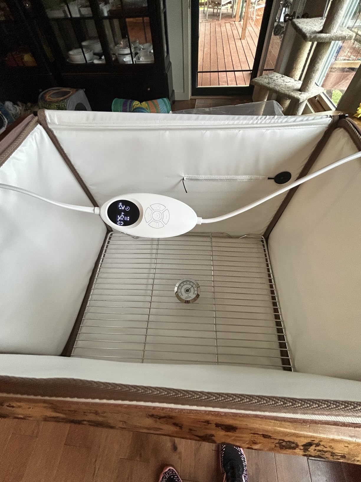 GIYUDOT Folding Bread Proofing Box with Temp Control customer photo 1